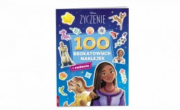 Książka dla dzieci ŻYCZENIE. 100 BROKATOWYCH NAKLEJEK Ameet (NB 9102) Ameet