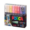 Marker specjalistyczny Posca PC-1M 16 sztuk 5906340928415, mix 3-19mm okrągła końcówka (194521) Posca