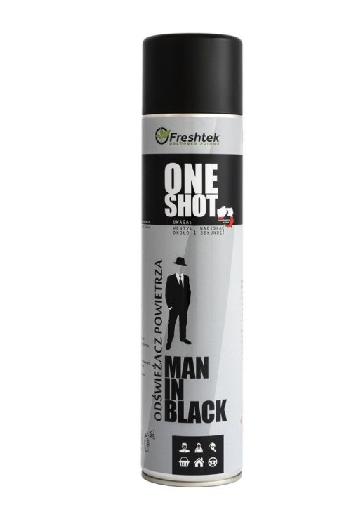 Odświeżacz powietrza Man in black 600ml One Shot One Shot