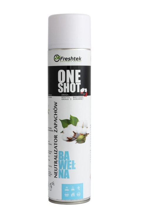 Odświeżacz powietrza One Shot bawełna 600ml One Shot