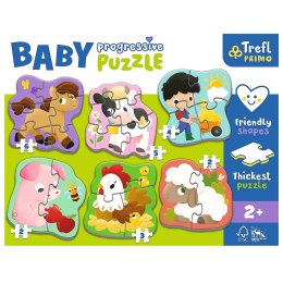 Puzzle Trefl Amscar Films Bing baby Farma (44000) Trefl