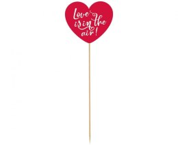 Dekoracja Godan papierowa Love is in the air - Serce, 10x30 cm (RV-DPLS) Godan