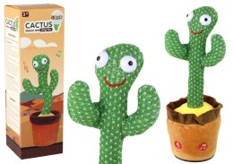 Pluszak interaktywny Tańczący Kaktus Grający i Świecący Interaktywna Zabawka Lean (16948) Lean