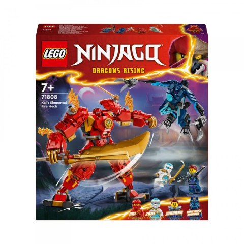 Klocki konstrukcyjne Lego Ninjago Mech żywiołu ognia Kaia (71808) Lego