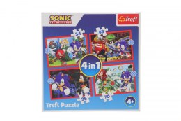 Puzzle Trefl Sonic 4w1 Przygody Sonica 4w1 el. (34625) Trefl