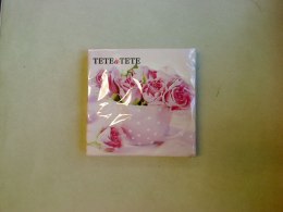 Serwetki różowy papier [mm:] 330x330 Paw (TL571000) Paw