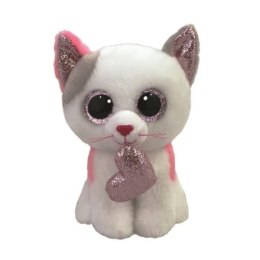 Pluszak Beanie Boos MILENA biały kot z sercem [mm:] 150 Ty (TY36567) Ty