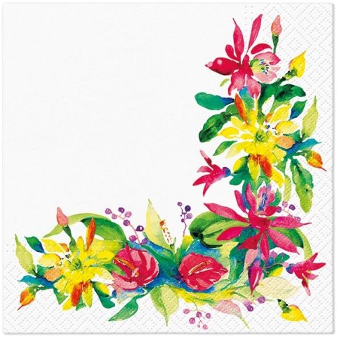 Serwetki Paw Fragrant Corner mix nadruk bibuła [mm:] 330x330 (TL125600) Paw