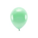 Balon gumowy Partydeco Metalizowane Eco Balloons miętowy 260mm (ECO26M-103) Partydeco