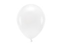 Balon gumowy Partydeco Pastel Eco Balloons biały 260mm (ECO26P-008) Partydeco