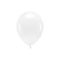 Balon gumowy Partydeco Pastel Eco Balloons biały 260mm (ECO26P-008) Partydeco