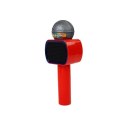Mikrofon zabawkowy Dziecięcy Bezprzewodowy Karaoke Głośnik Bluetooth Czerwony Lean (7828) Lean