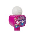 Mikrofon zabawkowy Dziecięcy Bezprzewodowy Karaoke Głośnik Bluetooth Różowy Lean (7827) Lean