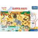 Puzzle Trefl Bobaski I Miś Super maxi Bobaski na safari 24 el. (41009) Trefl