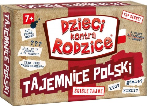 Gra karciana Kangur Dzieci kontra rodzice Tajemnice Polski Kangur