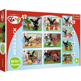 Puzzle Trefl Acamar Films Bing Co robi Bing? 10w1 el. (90393) Trefl