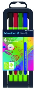 Cienkopis Schneider Line-Up, mix 0,4mm 4kol. (SR191094) Schneider