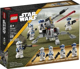 Klocki konstrukcyjne Lego Star Wars Zestaw bitewny - żołnierze-klony z 501. legionu (75345) Lego