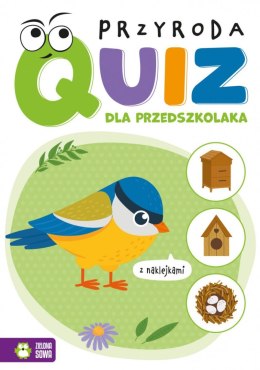 Książeczka edukacyjna Zielona Sowa Quiz dla przedszkolaka. Podróże Zielona Sowa