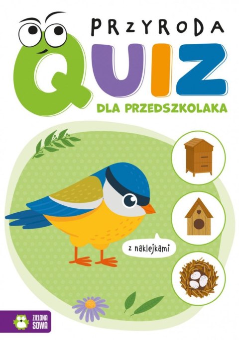 Książeczka edukacyjna Zielona Sowa Quiz dla przedszkolaka. Podróże Zielona Sowa