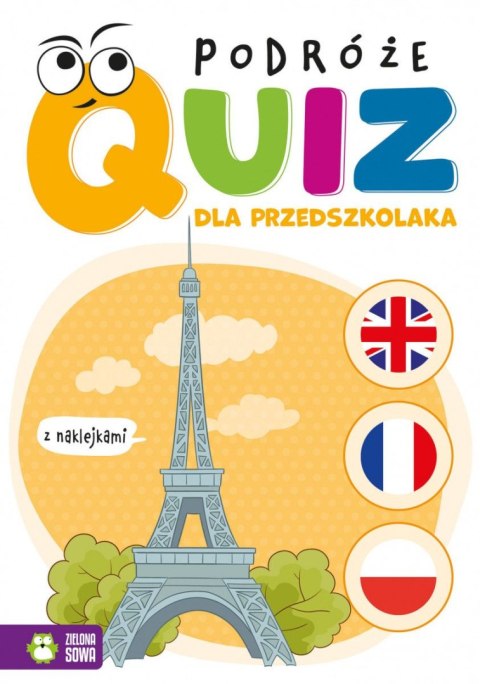 Książeczka edukacyjna Zielona Sowa Quiz dla przedszkolaka. Przyroda Zielona Sowa