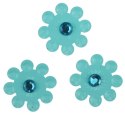 Kwiaty Titanum Craft-Fun Series samoprzylepne (2324043-blue) Titanum