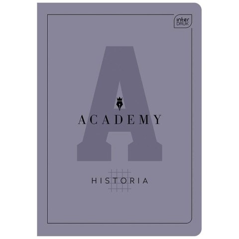 Zeszyt tematyczny Interdruk ACADEMY A5 60k. 90g krata (ZE60#HISACA) Interdruk