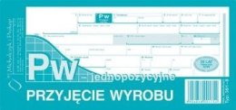 Druk samokopiujący przyjęcie wyrobu jednopozycyjne 1/3 A4 80k. Michalczyk i Prokop (381-8) Michalczyk i Prokop