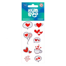 Naklejka (nalepka) Sticker Boo Serca (534613) Sticker Boo