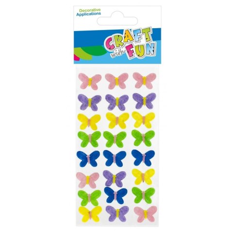 Ozdoba filcowa Craft With Fun motyle (531709) Craft With Fun