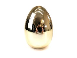 Ozdoba wielkanocna jajko złote 16cm One Dollar (367630) One Dollar