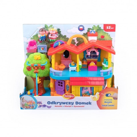 Zabawka edukacyjna Discovery Odkrywczy dom (DD32730) Discovery