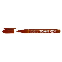 Marker olejowy Toma, brązowy okrągła/ścięta końcówka (to-41) Toma