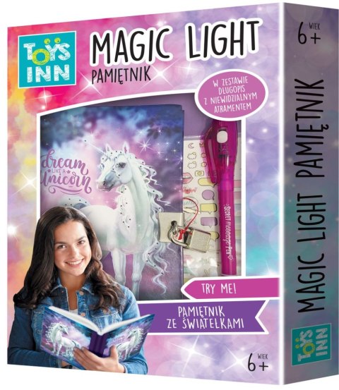 Pamiętnik Magic Light Unicorn A5 Stnux (STN7823) Stnux