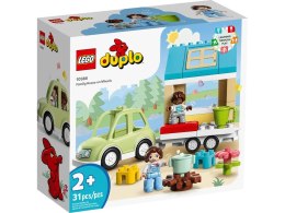 Klocki konstrukcyjne Lego Duplo Dom rodzinny na kółkach (10986) Lego