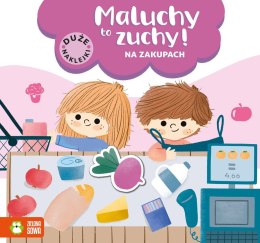 Książeczka edukacyjna Zielona Sowa Maluchy to zuchy. Na zakupach Zielona Sowa