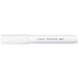 Marker specjalistyczny Pilot PINTOR, biały Fmm okrągła końcówka (PISW-PT-F-W) Pilot