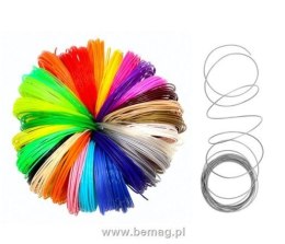 Wkład do długopisu Bemag 3d 5m mix kolorów 20szt., mix (YS-2312) Bemag