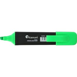 Zakreślacz Titanum, zielony 1,0-5,0mm (AD2003A) Titanum