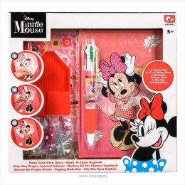 Zestaw kreatywny dla dzieci Bemag notes z diamencikami Minnie Mouse Bemag