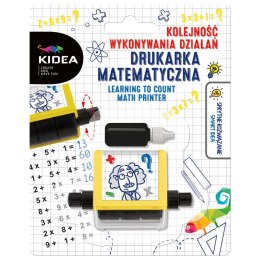 Zestaw pieczątek Kidea KOLEJNOŚĆ WYKONYWANIA DZIAŁAŃ DRUKARKA MATEMATYCZNA (KWDDMKA) Kidea