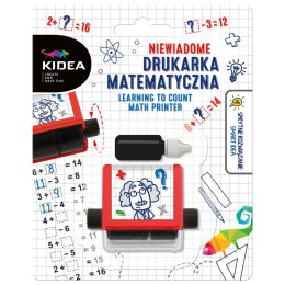 Zestaw pieczątek Niewiadome DRUKARKA MATEMATYCZNA Kidea (NNDMKA) Kidea