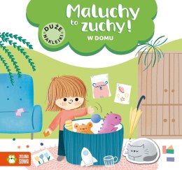 Książeczka edukacyjna Zielona Sowa Maluchy to zuchy. W domu Zielona Sowa