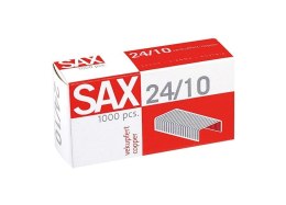 Zszywki 24/10 Sax miedziane 1000 szt (ISAX24/10) Sax