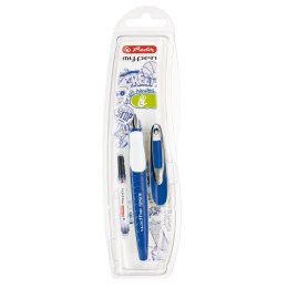 Pióro wieczne Herlitz My Pen niebiesko białe L (50046782) Herlitz