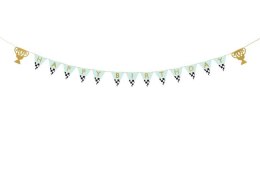 Girlanda Partydeco Happy Birthday Puchary, 2.5 m (GRL109) Partydeco