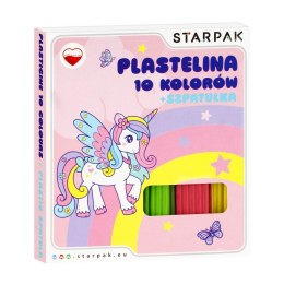 Plastelina Starpak 10 kol. Unicorn mix (536881) Starpak