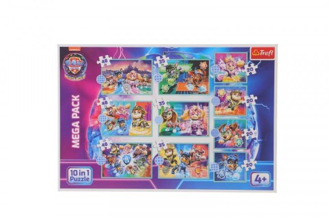 Puzzle Trefl Paw Patrol Wesoły dzień piesków 10w1 el. (96002) Trefl