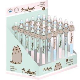 Długopis wymazywalny Bambino PUSHEEN wymazywalny 36 szt displ niebieski 0,7mm Bambino