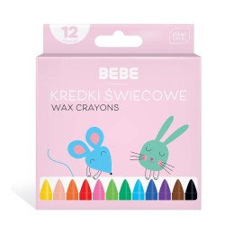 Kredki świecowe Bebe BB KIDS 12 kol 5902277326683 12 kol. Bebe